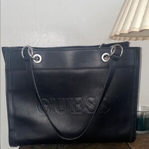 GUESS Elegant Black Tote Bag